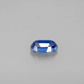 Cianita azul natural 0,60ct, corte oval, VS