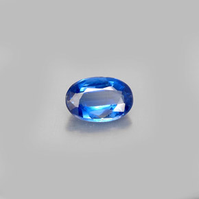 Dianita Azul Natural 0.61ct, Corte Oval, VS
