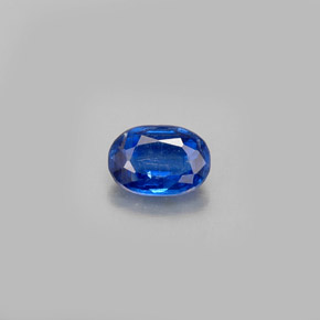 Cianita azul natural 0,59ct, corte oval, VS