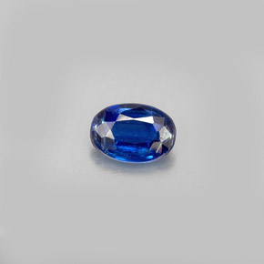 Cianita azul natural 0,55ct, corte oval, VS