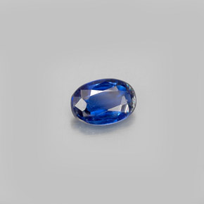 Cianita azul natural 0,55ct, corte oval, VS
