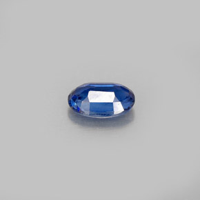 Cianita azul natural 0,55ct, corte oval, VS