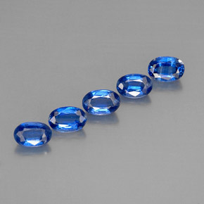 Pedras preciosas de Dianita Azul natural de  ct, Corte Oval, VS
