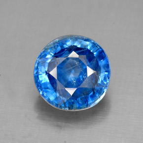 Dianita Azul Natural 2.28ct, Corte Redondo, SI