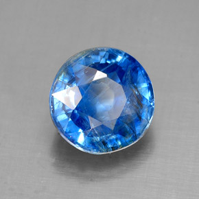 Dianita Azul Natural 2.28ct, Corte Redondo, SI