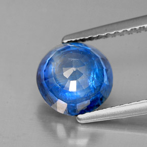 Dianita Azul Natural 2.28ct, Corte Redondo, SI