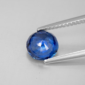 Dianita Azul Natural 1.54ct, Corte Redondo, SI