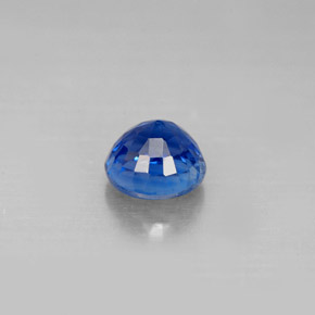Cianita azul natural 1,33ct, corte redondo, VS-SI