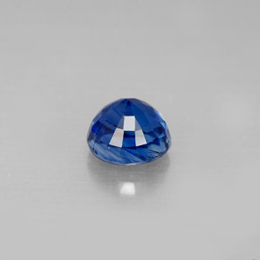 Cianita azul natural 1,31ct, corte redondo, VS-SI