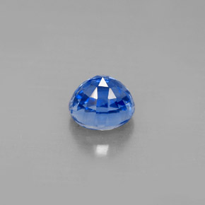 Cianita azul natural 1,54ct, corte redondo, VS-SI