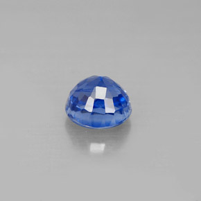 Cianita azul natural 1,44ct, corte redondo, VS-SI