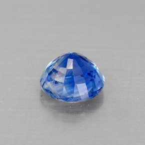 Cianita azul natural 1,08ct, corte redondo, VS-SI