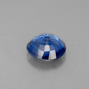 Cianita azul natural 1,06ct, corte redondo, VS-SI