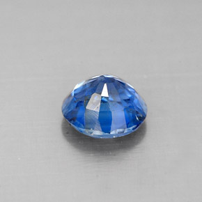 Cianita azul natural 1,05ct, corte redondo, VS-SI