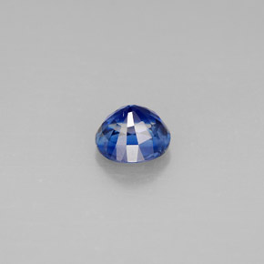 Cianita azul natural 1,09ct, corte redondo, VS