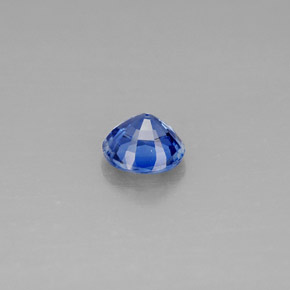 Cianita azul natural 0,98ct, corte redondo, VS