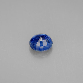 Cianita azul natural 1,05ct, corte redondo, VS-SI