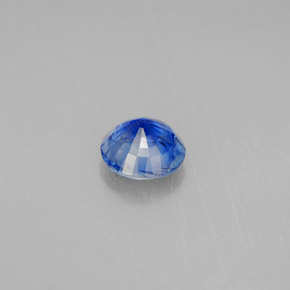 Cianita azul natural 1,03ct, corte redondo, VS-SI