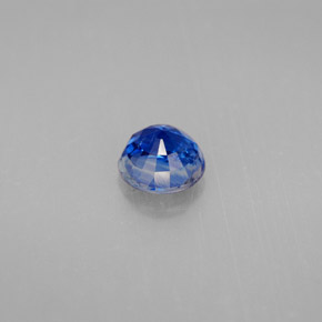 Cianita azul natural 1,04ct, corte redondo, VS-SI