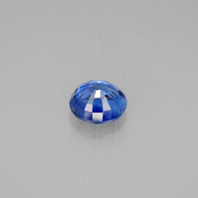 Cianita azul natural 1,11ct, corte redondo, VS-SI