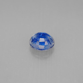 Cianita azul natural 1,14ct, corte redondo, SI
