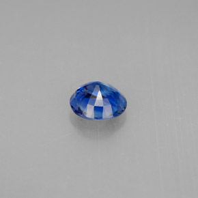 Cianita azul natural 0,92ct, corte redondo, VS-SI
