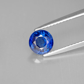 Dianita Azul Natural 1.07ct, Corte Redondo, VS-SI