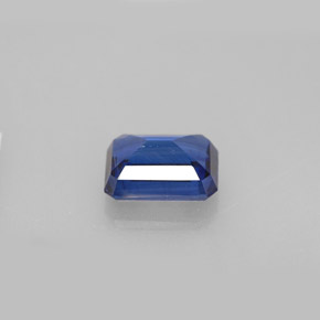 Cianita azul natural 2,07ct, corte esmeralda, VS-SI