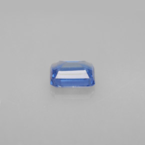 Cianita azul natural 1,47ct, corte esmeralda, VS-SI