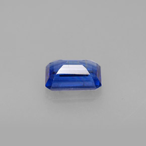 Cianita azul natural 1,26ct, corte esmeralda, VS-SI