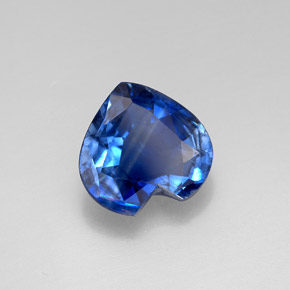 Dianita Azul Natural 1.75ct, Formato de coração, VS-SI