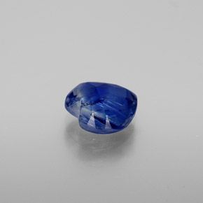 Cianita azul natural 1,84ct, formato de coração, SI