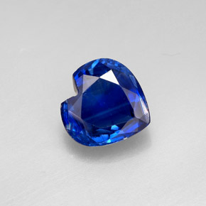 Dianita Azul Natural 1.89ct, Formato de coração, VS
