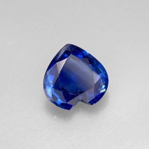 Dianita Azul Natural 1.89ct, Formato de coração, VS
