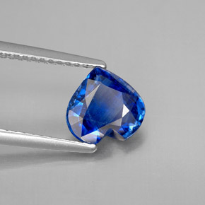 Dianita Azul Natural 1.73ct, Formato de coração, VS