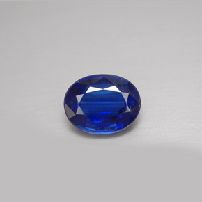 Cianita azul natural 2,37ct, corte oval, VS-SI