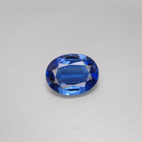 Cianita azul natural 2,09ct, corte oval, VS