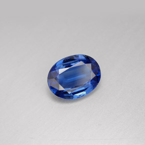 Cianita azul natural 2,09ct, corte oval, VS