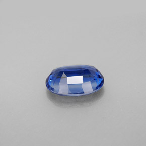 Cianita azul natural 2,09ct, corte oval, VS