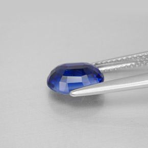 Cianita azul natural 2,33ct, corte oval, VS