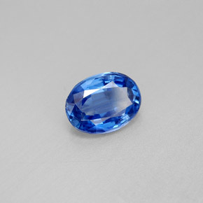 Cianita azul natural 2,17ct, corte oval, VS