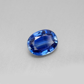Cianita azul natural 2,22ct, corte oval, VS