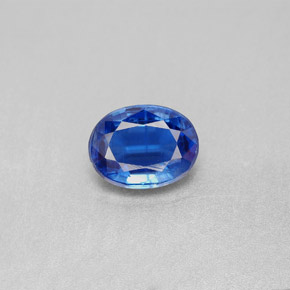 Cianita azul natural 2,17ct, corte oval, VS-SI