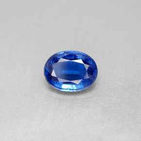 Cianita azul natural 2,17ct, corte oval, VS-SI