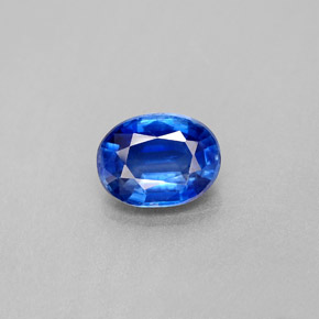 Cianita azul natural 2,29ct, corte oval, VS-SI