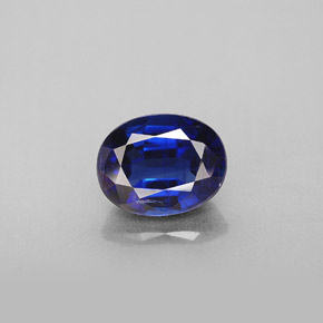 Cianita azul natural 2,49ct, corte oval, VS-SI