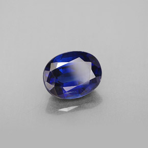 Cianita azul natural 2,49ct, corte oval, VS-SI