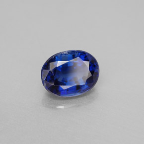 Dianita Azul Natural 2.68ct, Corte Oval, VS