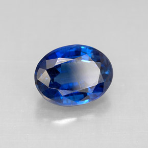 Cianita azul natural 2,44ct, corte oval, VS-SI
