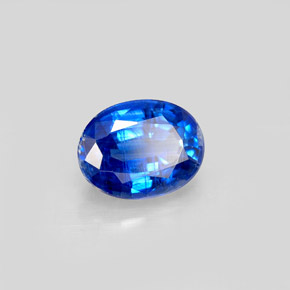 Cianita azul natural 2,26ct, corte oval, VS-SI